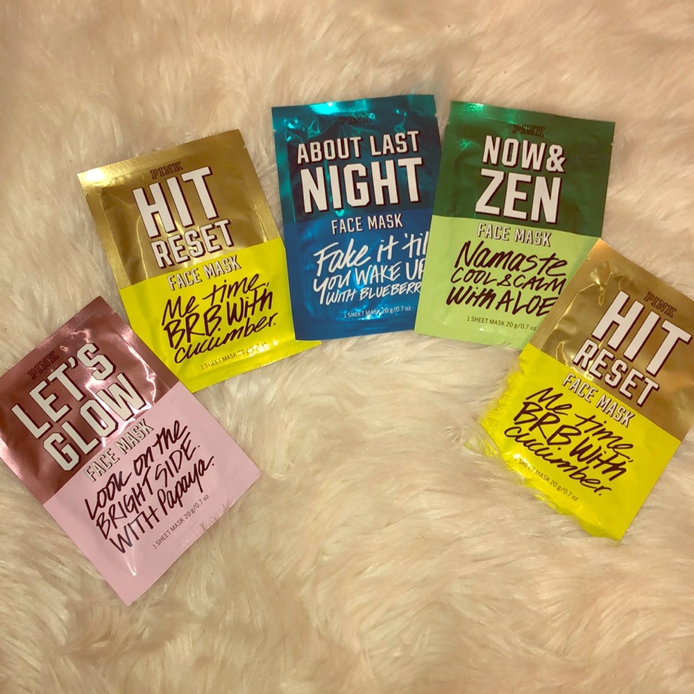 🆚💞Victoria’s Secret Pink Face masks